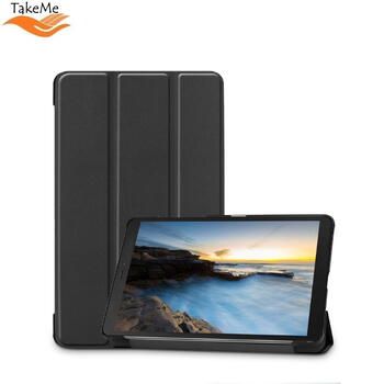 TakeMe Тонкий чехол для планшета Samsung Galaxy Tab A 8'' (2019) T290 / T295 Черный (TM-SBC-T290/295-BK)