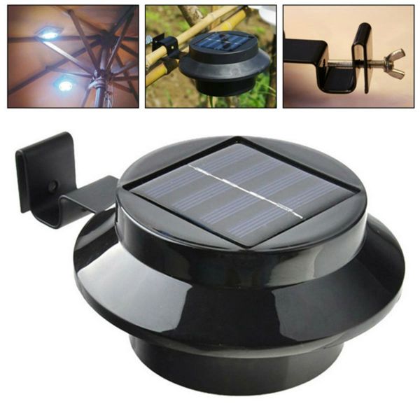 Dārza lampa ar saules bateriju 3LED