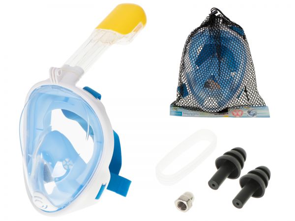Snorkelēšanas sejas maska (niršanas maska) S/M