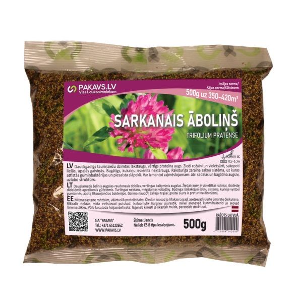 Sarkanais āboliņš 500 g (4751004142000)