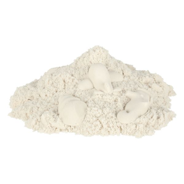Kinētiskās smiltis 1 kg balts (9568_9)