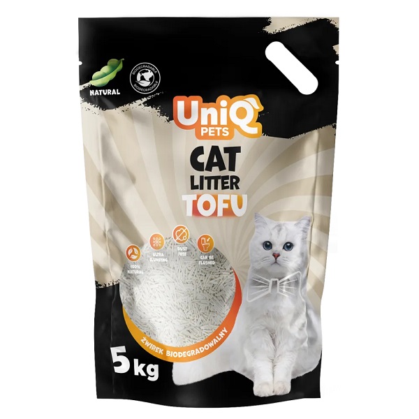 UNIQ PETS CAT LITTER TOFU biodegradable