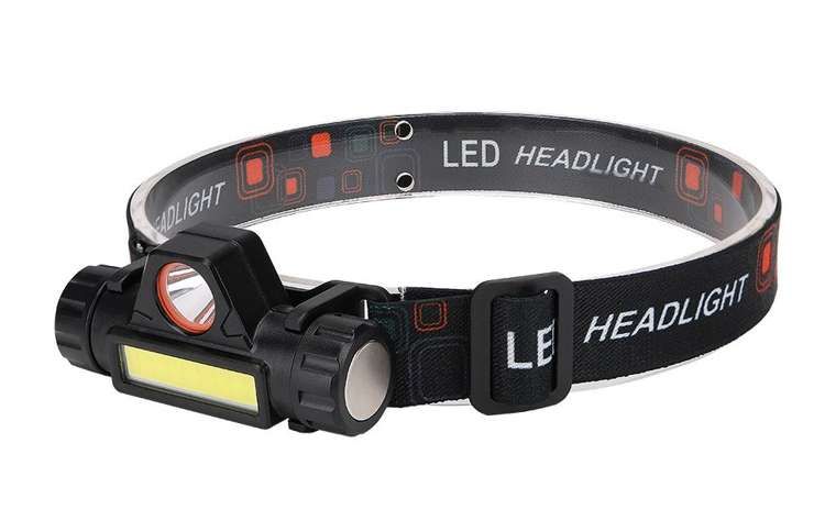 Налобный фонарик LED USB (P18371)