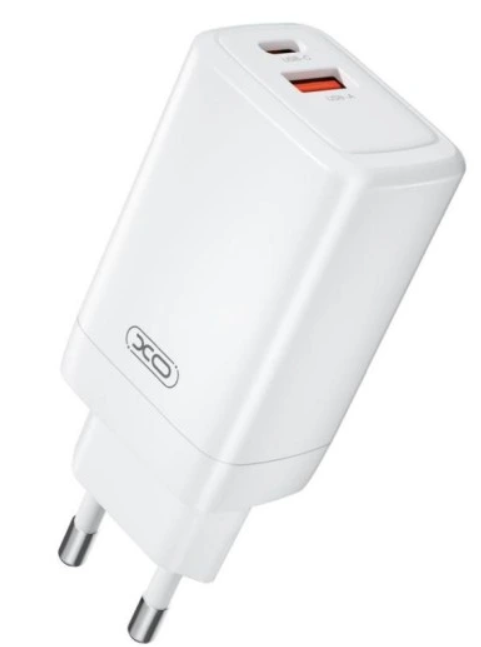 XO CE17 USB - USB-C Зарядное Устройство 65W (CE17WH)