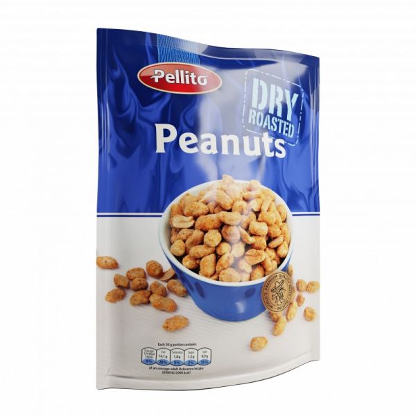 PELLITO Zemesrieksti grauzdēti bez eļļas 150g