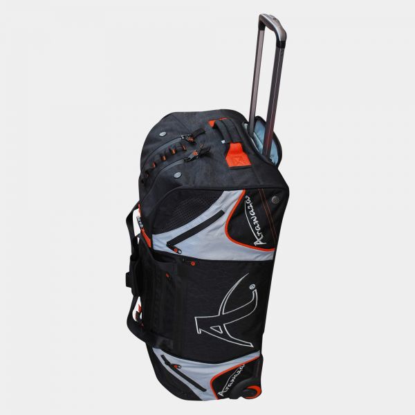 Arawaza Tehniskā sporta soma Soma uz riteņiem S izmērs Red/Black