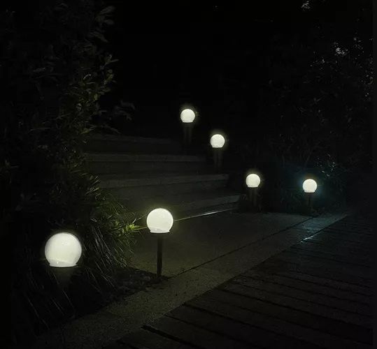 Садовая лампа c солнечной батареей LED комплект 6 шт. P23562