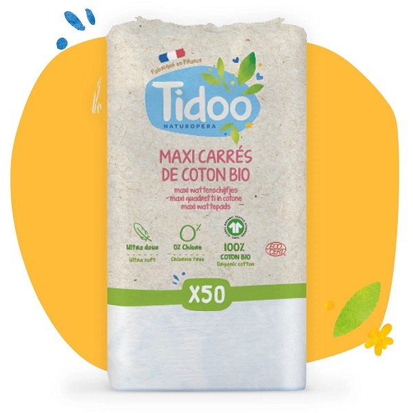 Tidoo Kokvilnas spilventiņi 50 gab. (3760001760019)