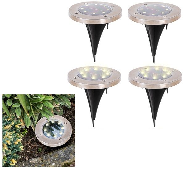 Dārza lampa ar saules bateriju 8