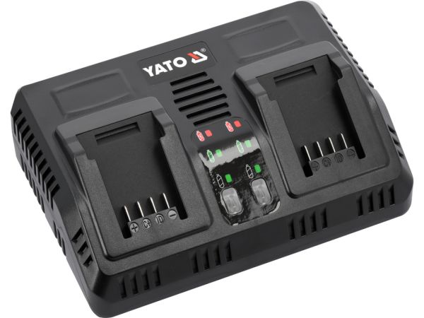Yato YT-828499 dubultā lādētājs 18V sistēmai