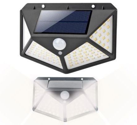Лампа с солнечной батареей с датчиком движения 100LED (P10720/129880/5087/P24240)