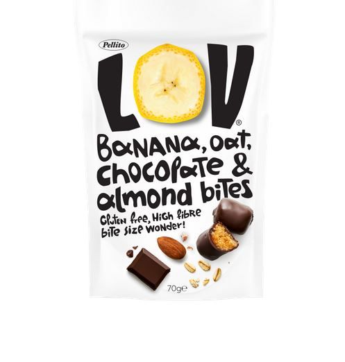 PELLITO LOV Ar šokolādi pārklāta banānu