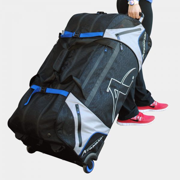 Arawaza Tehniskā sporta soma Soma uz riteņiem M izmērs Blue/Black