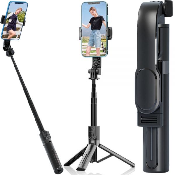 Monopods, selfi nūja ar bluetooth pulti