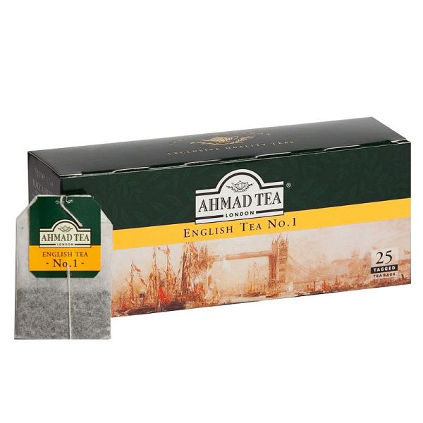 Ahmad Черный чай AHMAD ENGLISH TEA No.1, 25 пакетиков по 2 г (450-00075)