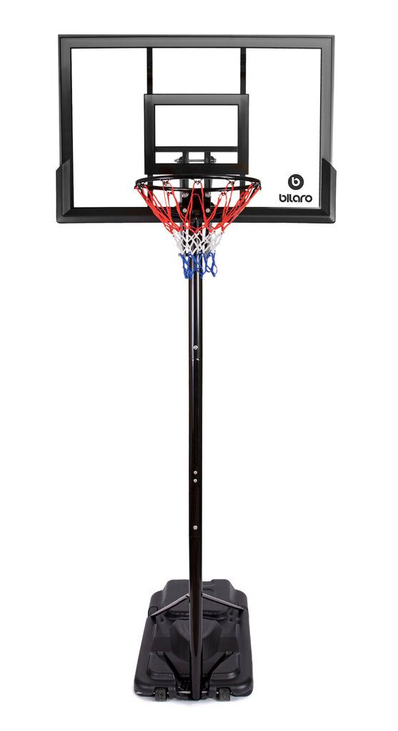 Мобильная баскетбольная стойка Bilaro Oakland 120x80см BL61102