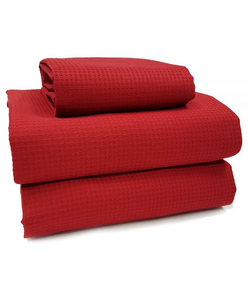 Virtuves vafeļdvielis APPLE RED
