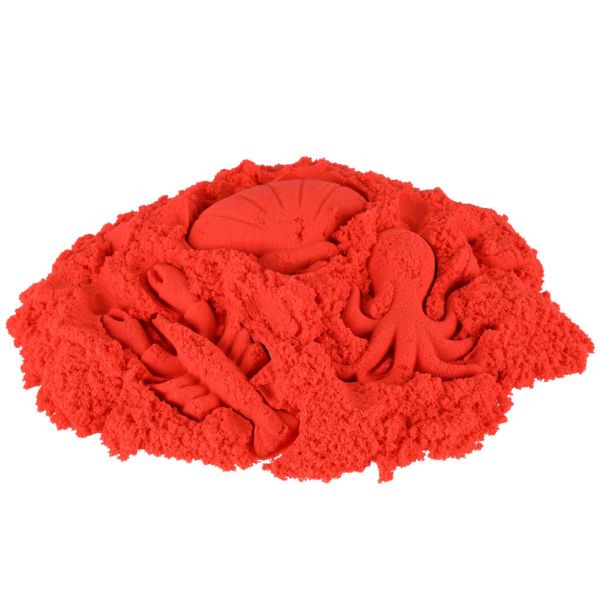 Kinētiskās smiltis 1 kg sarkans (9568_8)