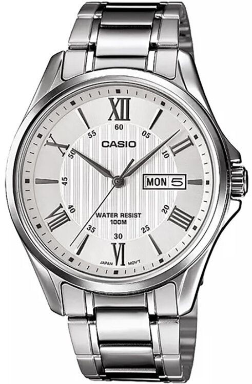 CASIO Vīriešu rokas pulkstenis MTP-1384D-7A (ZD108A)