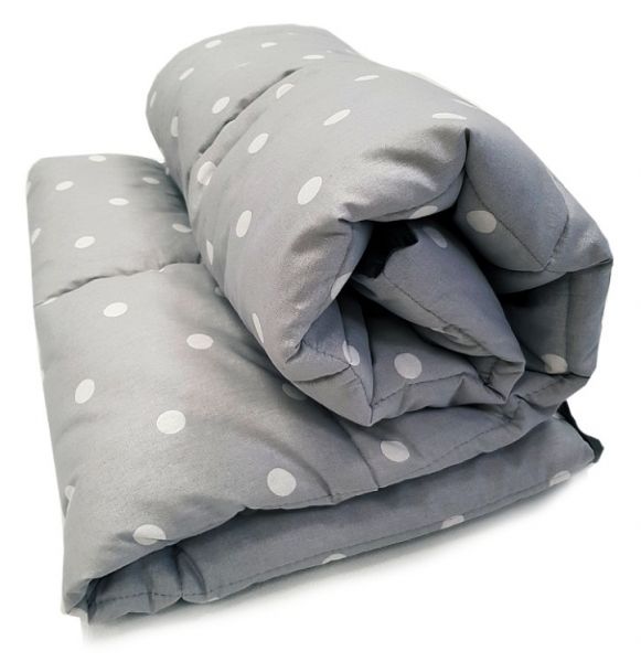 Stepēta vilnas sega ALL SEASONS grey
