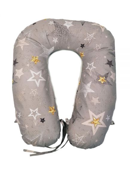 Spilvens grūtniecēm LIELAIS PAKAVS GREY STARS