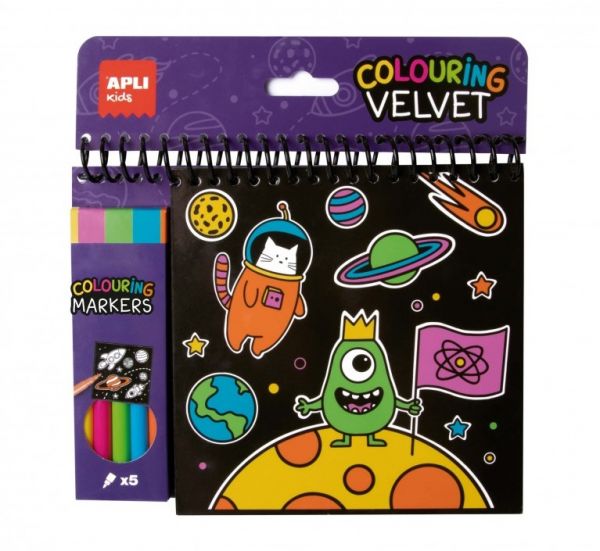 APLI kids Samta grāmatiņa ar marķieriem