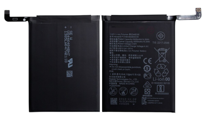 Huawei HB436486ECW Аккумулятор для Huawei Mate RS Porsche Design, MATE 10, MATE 10 PRO, Mate 20, P20 PRO, Honor view 20, 703HW, Nova 5Z, Nova 5i Pro Li-Ion 3900 mAh Used Grade A (PS-M-P20PRO-BATT-USED)