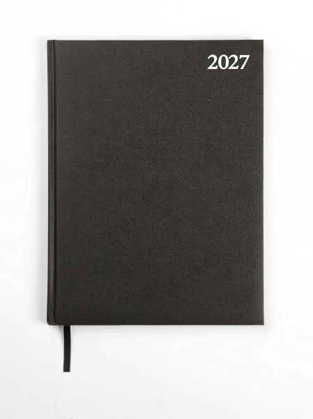 Plānotājs STANDARD 2027, PVC, A4, melna krāsa (Baltic) (100-05625)