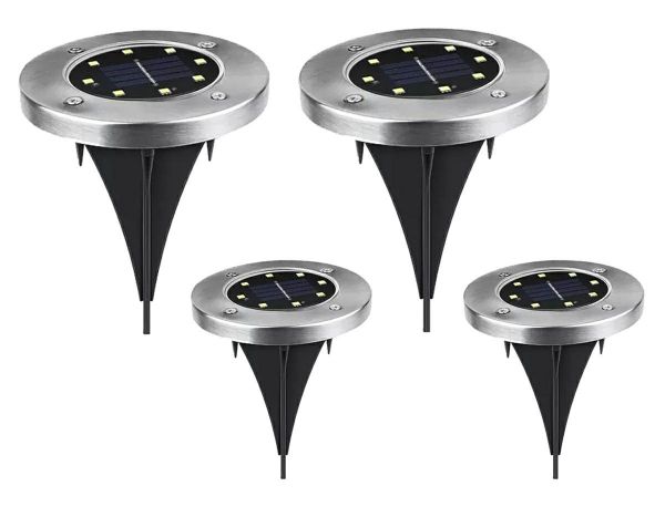 Dārza lampa ar saules bateriju 8