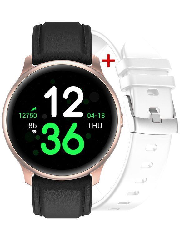 Gino Rossi Smartwatch G.RSF1-4C2-1 rosegold/black + дополнительный БРАСЛЕТ (zg309b)