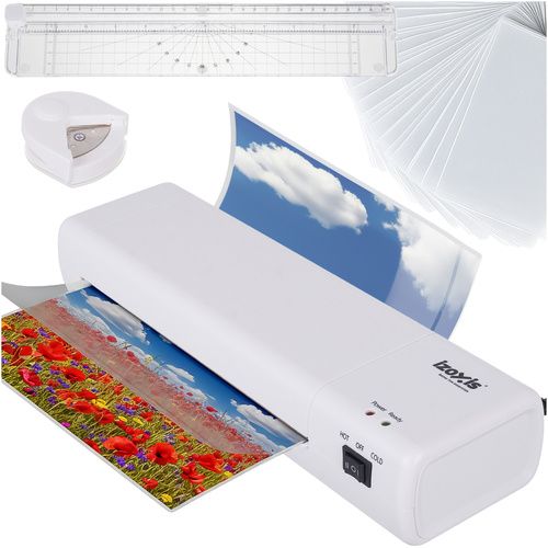 Laminators A4 500W komplekts 4 vienā