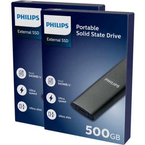 Philips External SSD 500GB Ultra speed