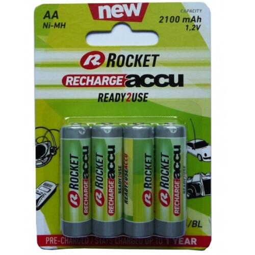Rocket Precharged HR6 2100MAH ALWAYS READY