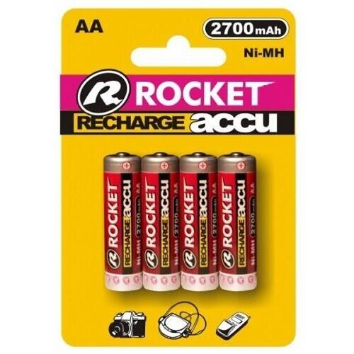 Rocket rechargeable HR6 2700mAh Blistera iepakojumā