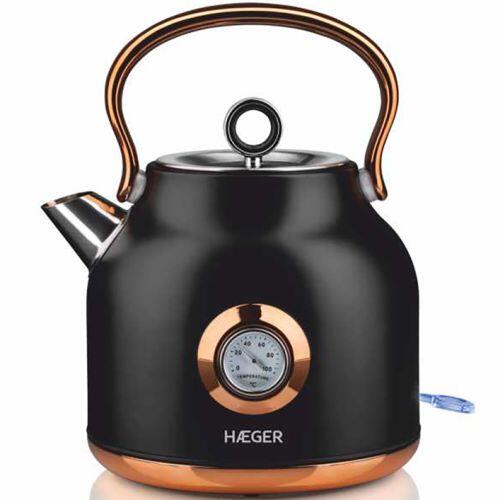 Haeger EK-22B.024A Art Deco Чайник с термометром 1.7L 2200W