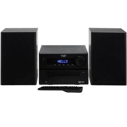 Adler AD 1917 Мини Hi-Fi стереосистема с Bluetooth / CD / USB / FM-радио