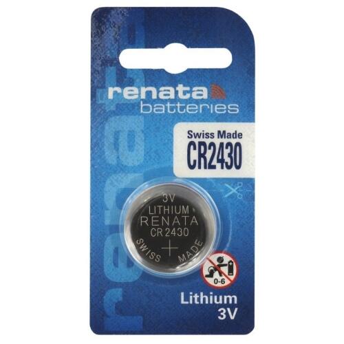 Renata CR2430-1BB Blistera iepakojumā 1gb. (RENCR2430B1)