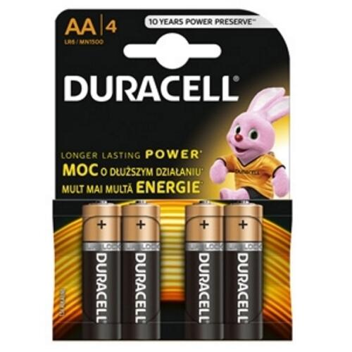 Duracell MN 1500 Basic AA (LR6) Блистерная упаковка 4шт. (MN1500B4)