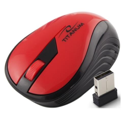 Esperanza Titanium TM114R RED 1000DPI OPTISKĀ