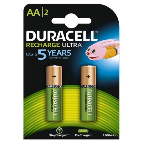 Duracell Precharged HR6 2500MAH ALWAYS READY