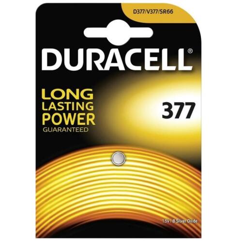 Duracell D377 (SR626SW, AG4) Blistera iepakojumā