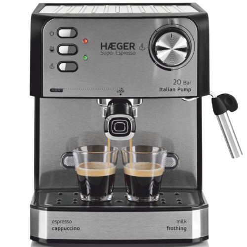 Haeger CM-85B.011A Super Espresso* Эспрессо-машина 1.6L 850W 20bar