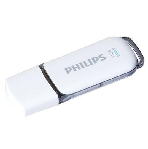 Philips USB 3.0 Flash Drive Snow Edition (серая) 32GB (FM32FD75B)