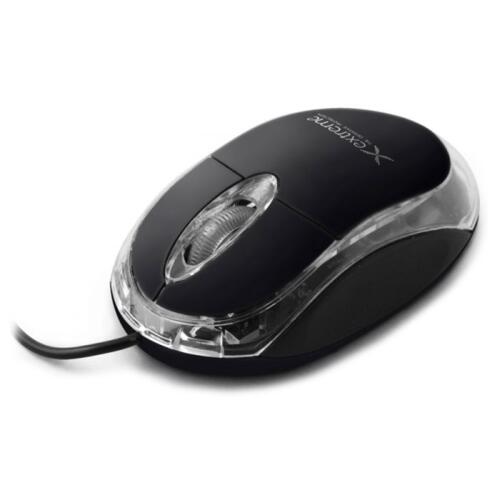 Extreme XM102K Black 1000dpi Optiskā datorpele