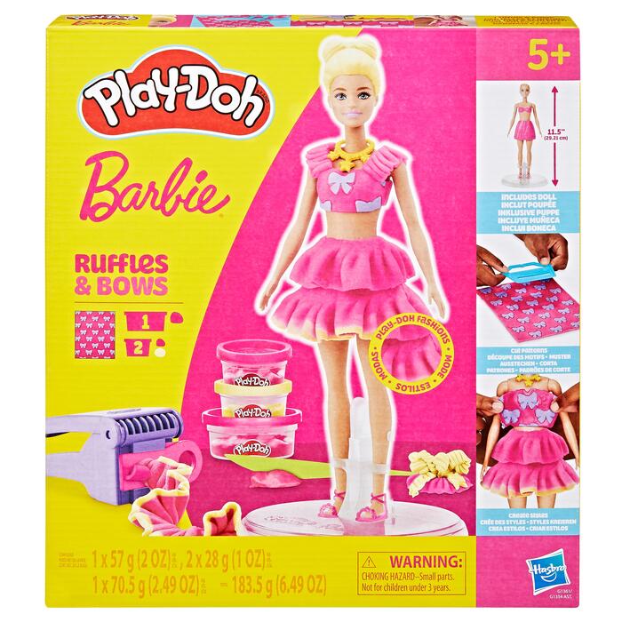 PLAY-DOH BARBIE Rotaļu komplekts Ruffles and