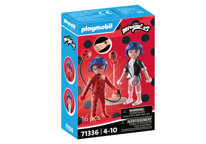 PLAYMOBIL MIRACULOUS: Marinete un Brīnummārīte 71336