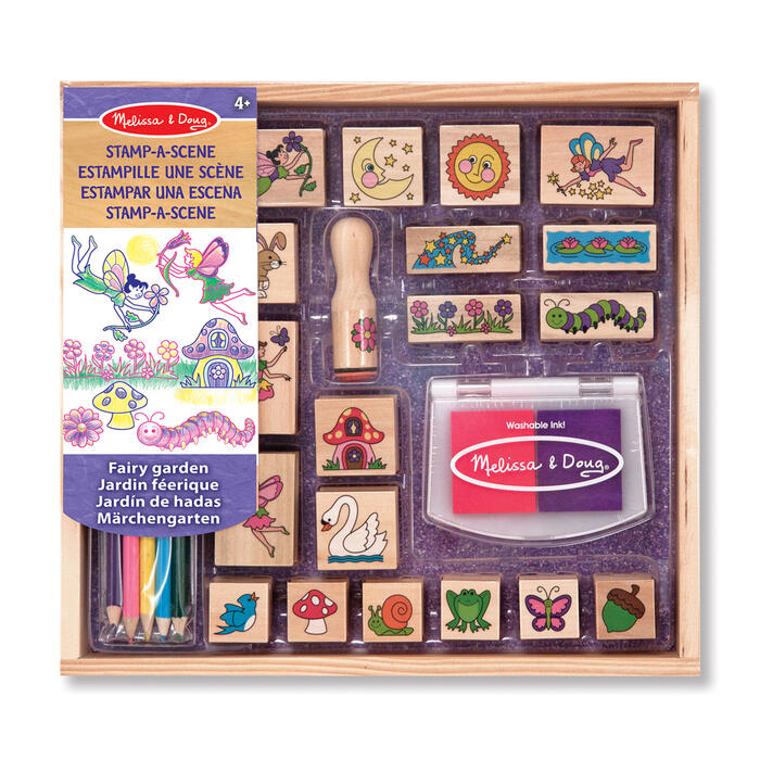 MELISSA & DOUG Zīmogu komplekts Pasaku