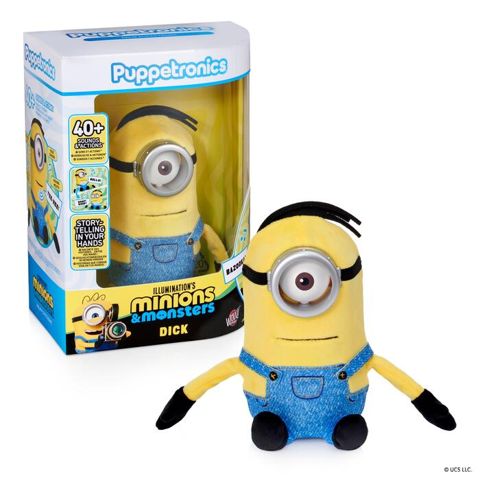 REAL FX MINIONS Palm Puppetronic interaktīvā
