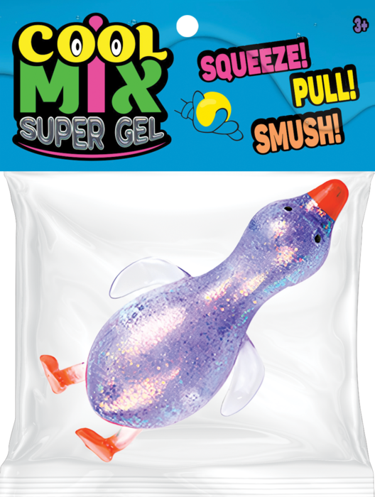 COOL MIX SUPERGEL anti-stresa rotaļlieta, pīle