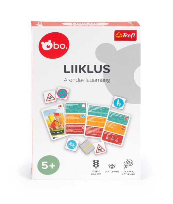 Bo. Educational board game "Road